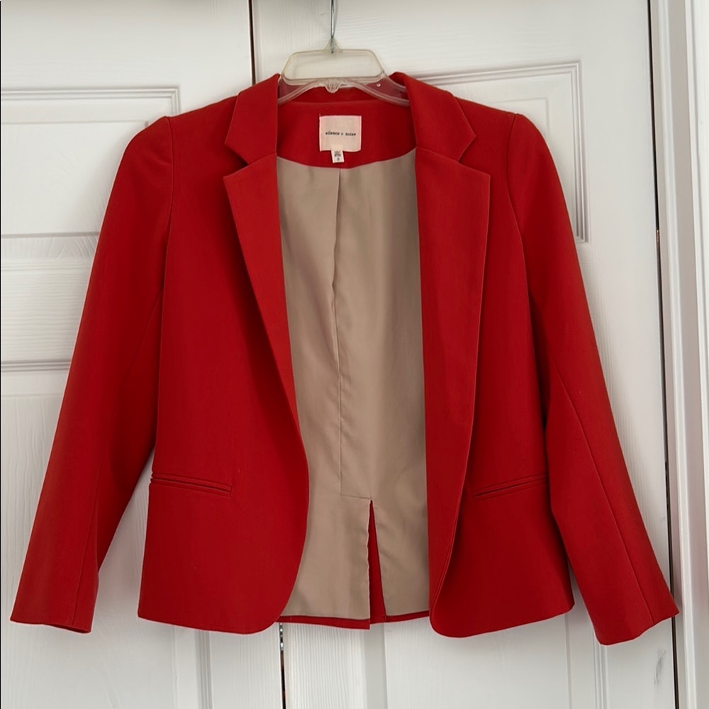 Urban Outfitters Red Women's Blazer